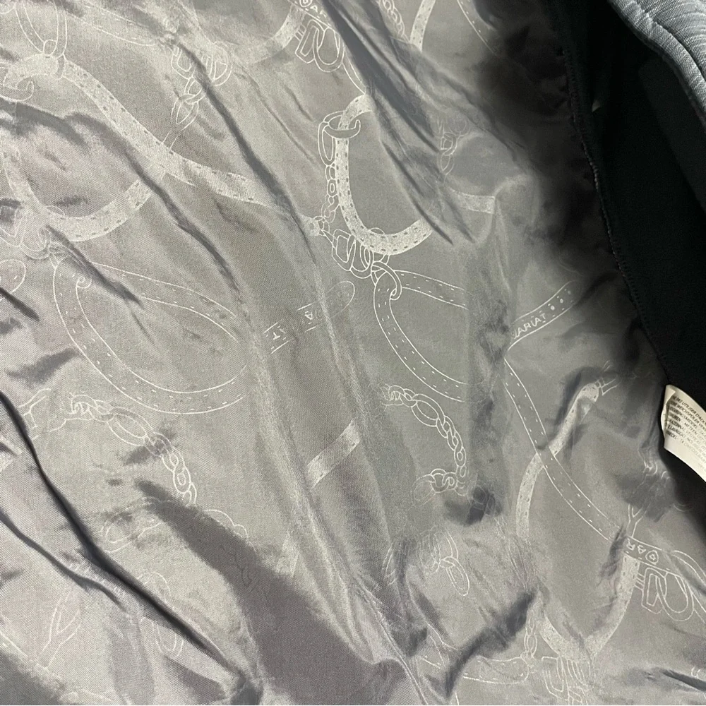 ARIAT vanquish full zip grey/blue jacket with ariat tek, size small - Picture 10 of 11